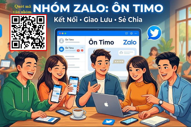 Nhóm Zalo Ôn thi TIMO